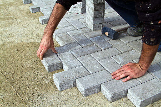 Residential Paver Driveway in Bodfish, CA